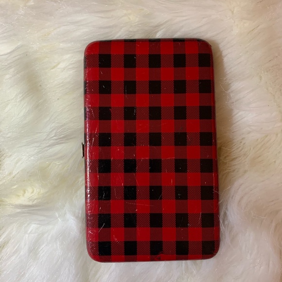 Buffalo Plaid Wallet - Picture 2 of 3
